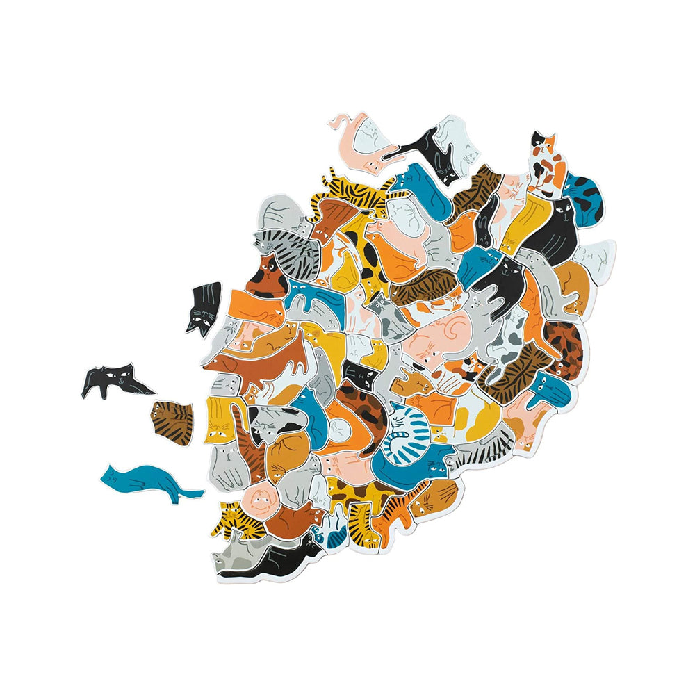 299 Cats and a Dog Jigsaw Puzzle