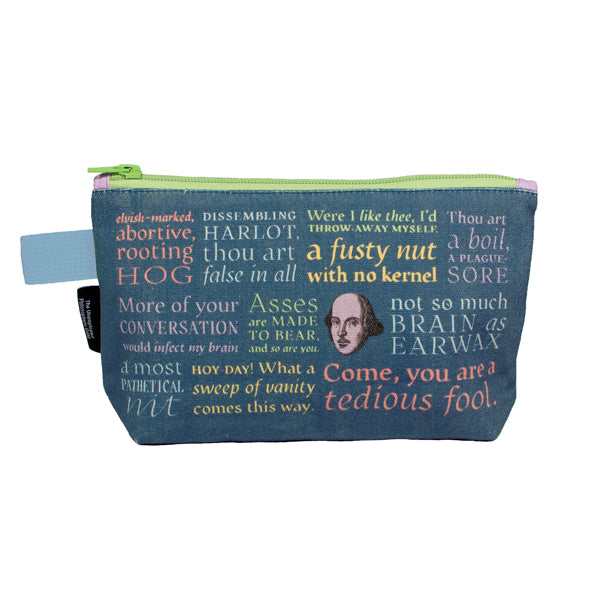 Shakespeare Insults Pouch Bag
