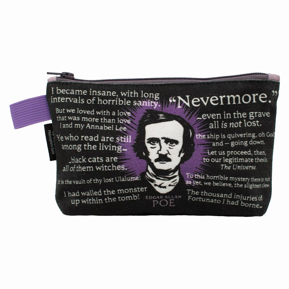 Edgar Allen Poe Pouch Bag