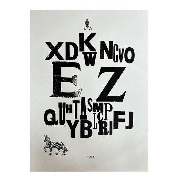 E-Z Limited Edition Print by Stanley Donwood – Bodleian