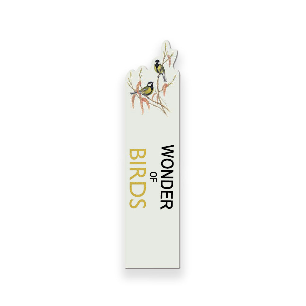 Great Tit Die Cut Bookmark