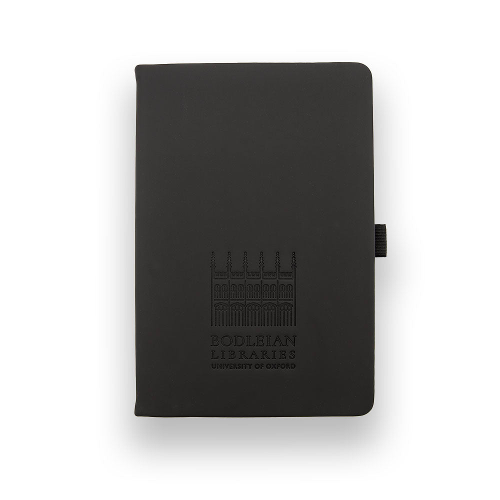 Bodleian Soft Touch Black Debossed A5 Journal