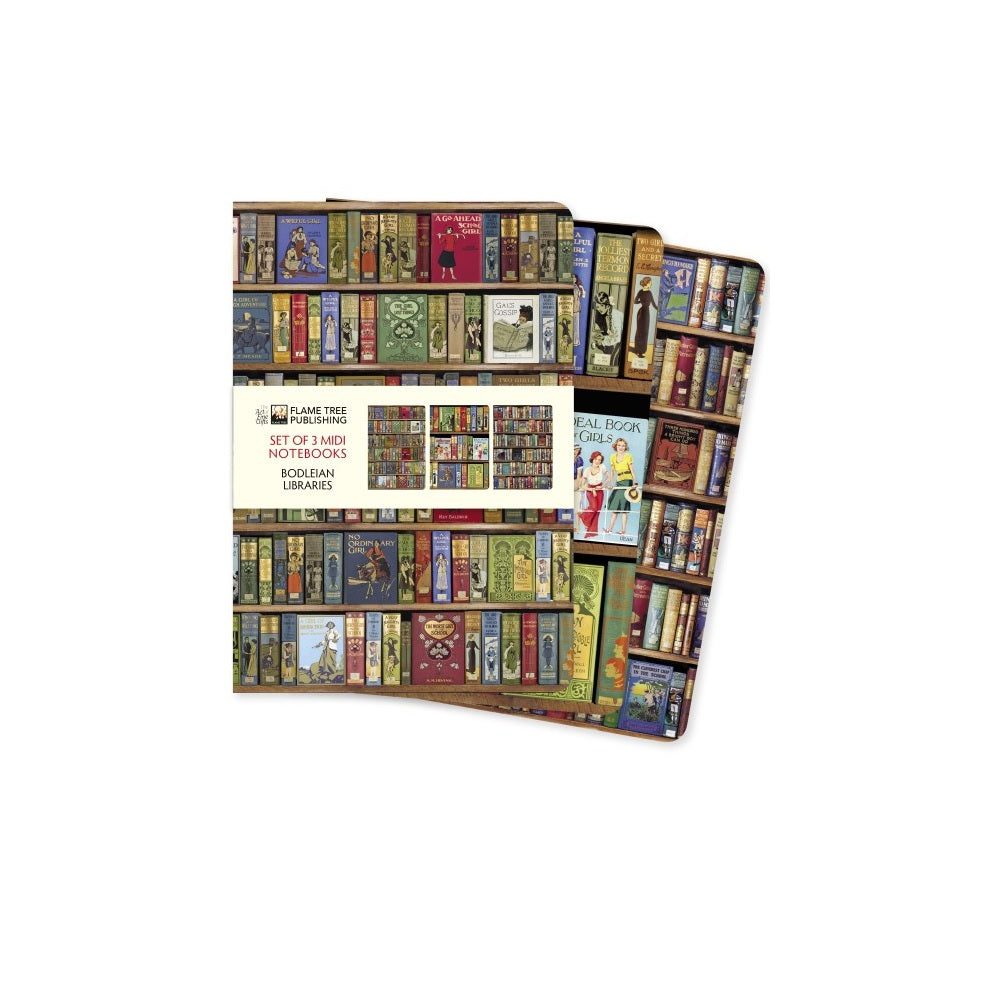 Bodleian Libraries Set of 3 Midi Notebooks