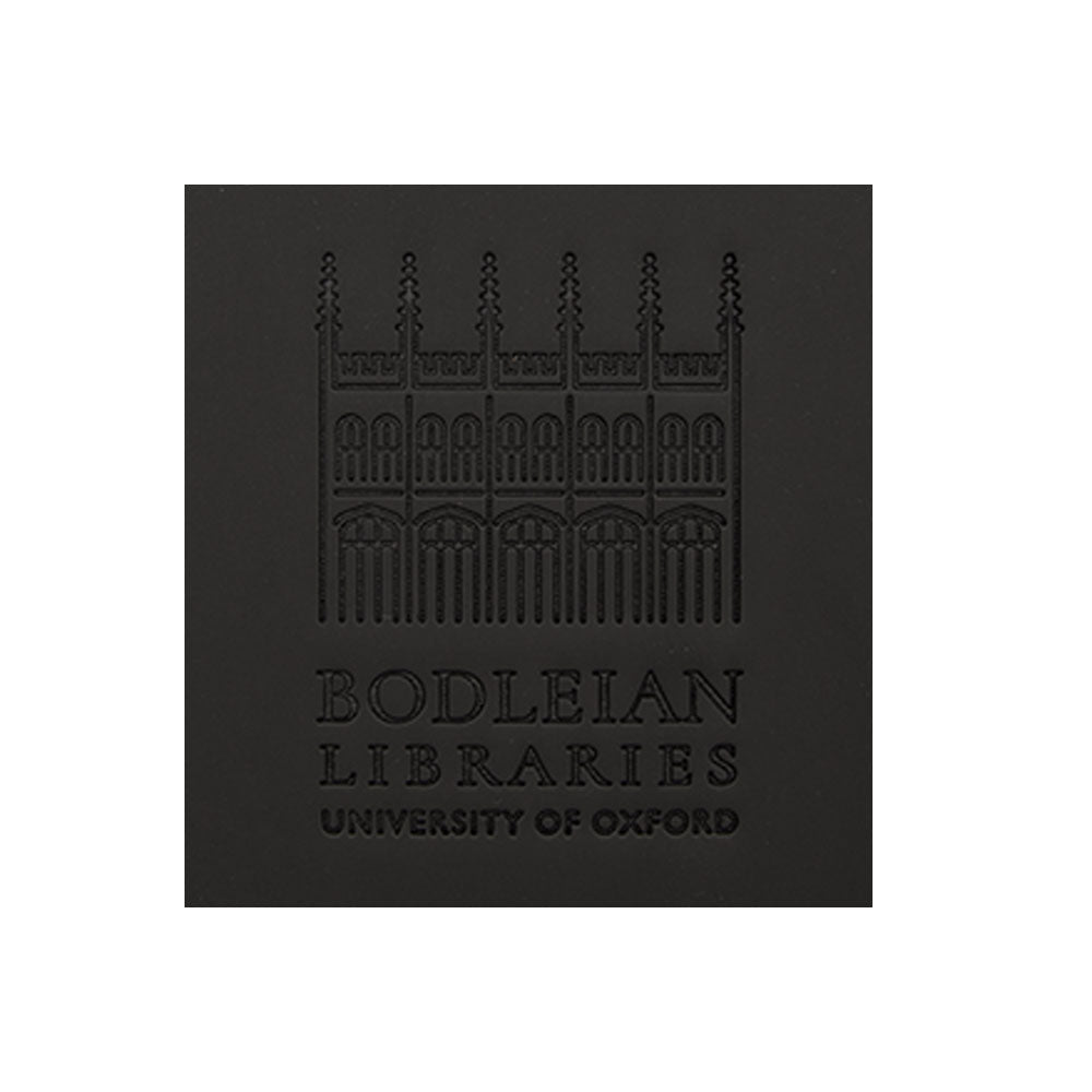 Bodleian Soft Touch Black Debossed A5 Journal