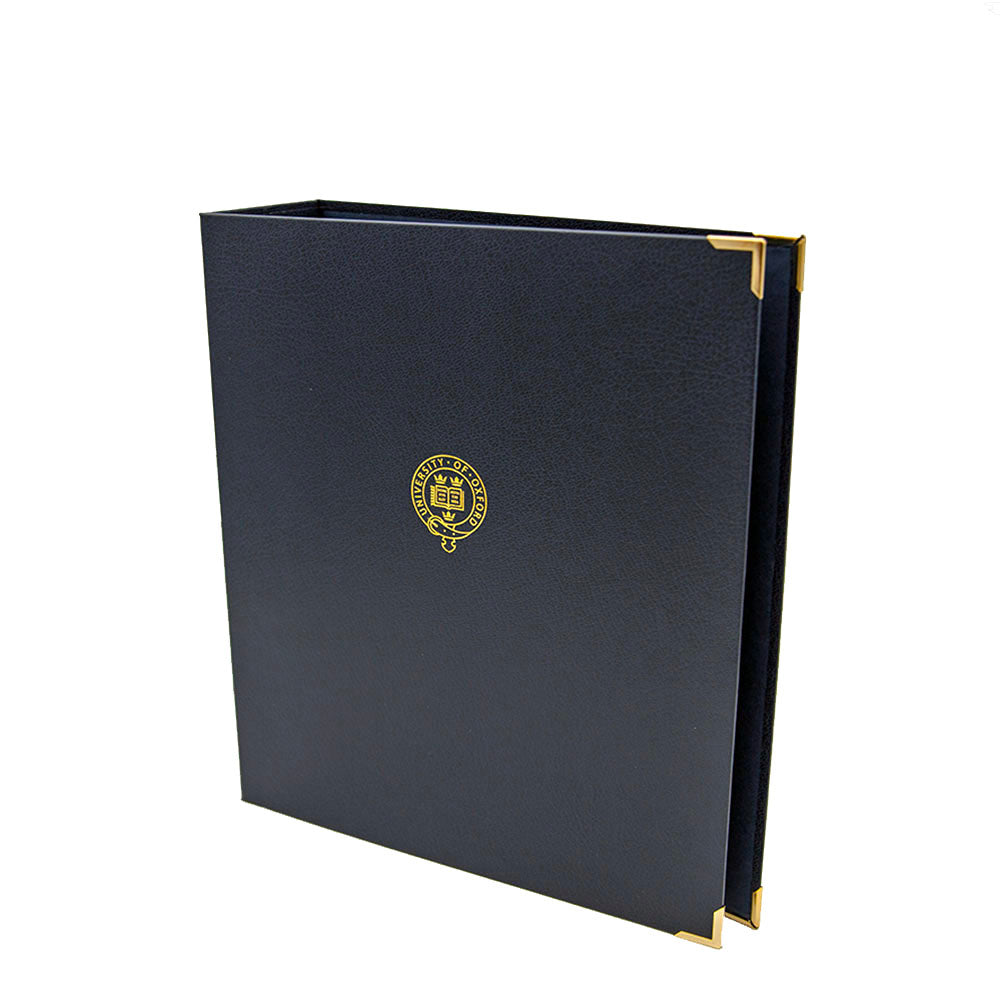 University of Oxford Belted Crest Lever Arch File