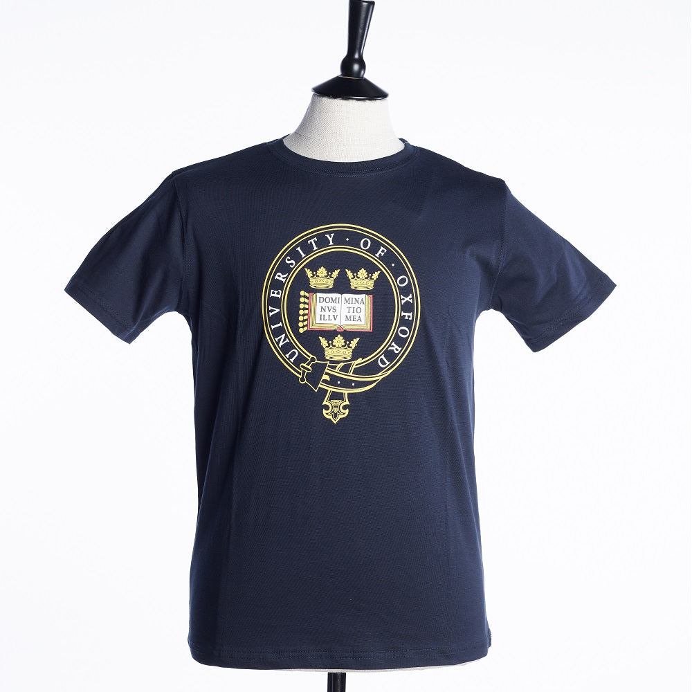 Classic Large Crest T-Shirt - Navy Blue