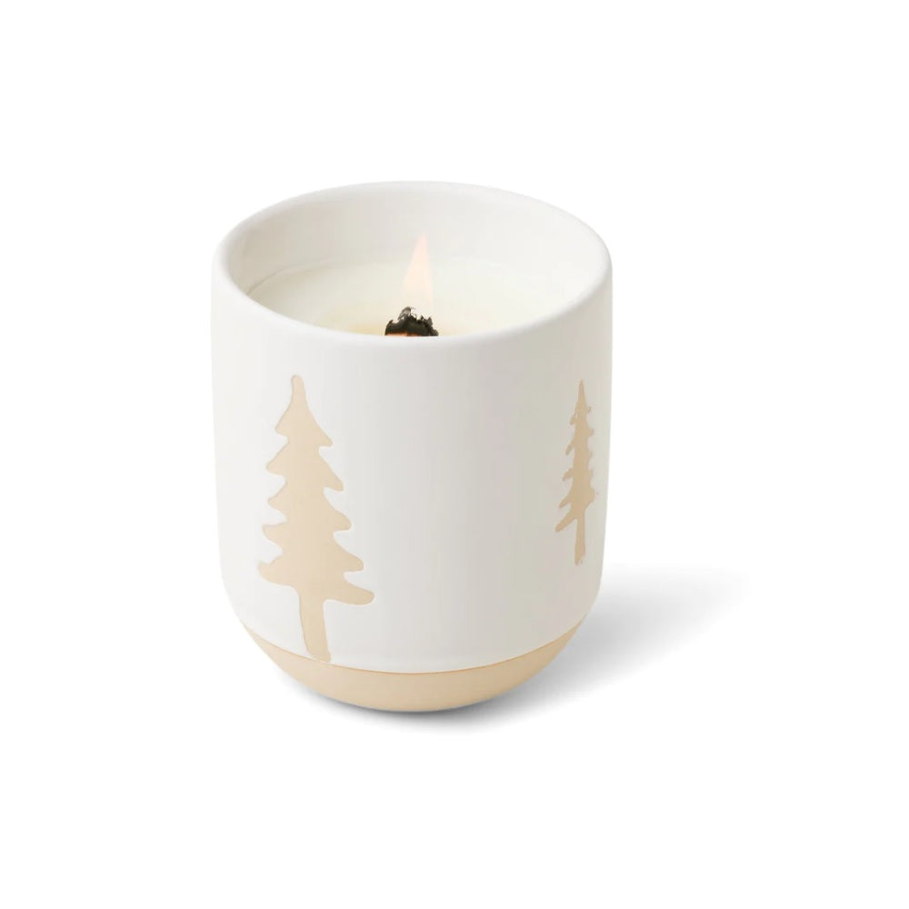Cypress & Fir Ceramic Candle