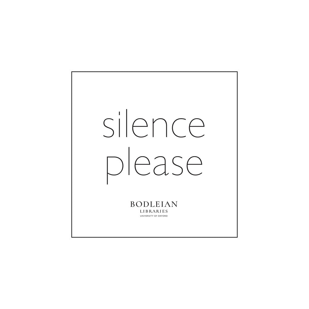 Silence Please Coaster in White