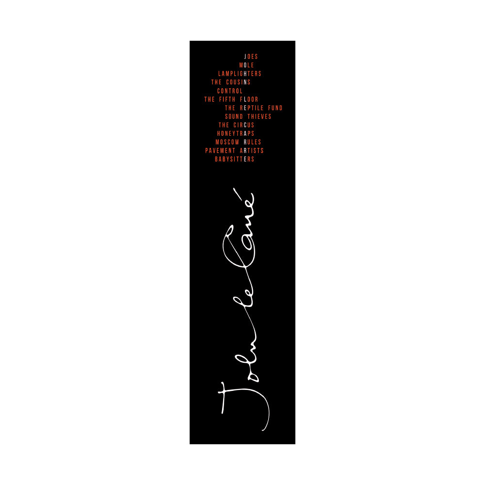 Spy Terminology in Black Bookmark