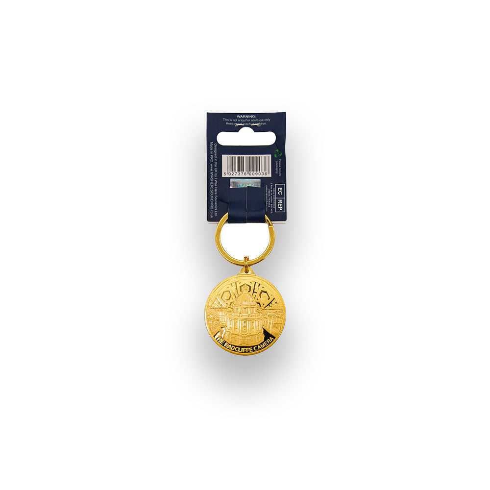 University of Oxford Gold Coin Keyring