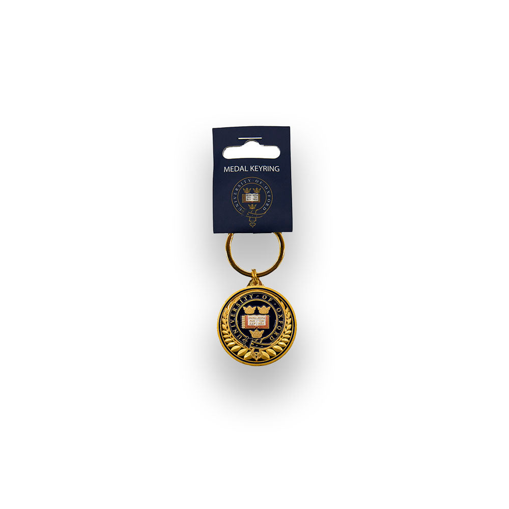 University of Oxford Gold Coin Keyring