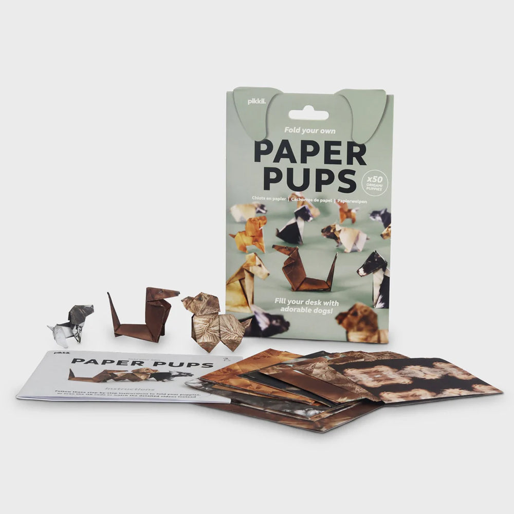 Paper Pups Origami Dog Craft Kit