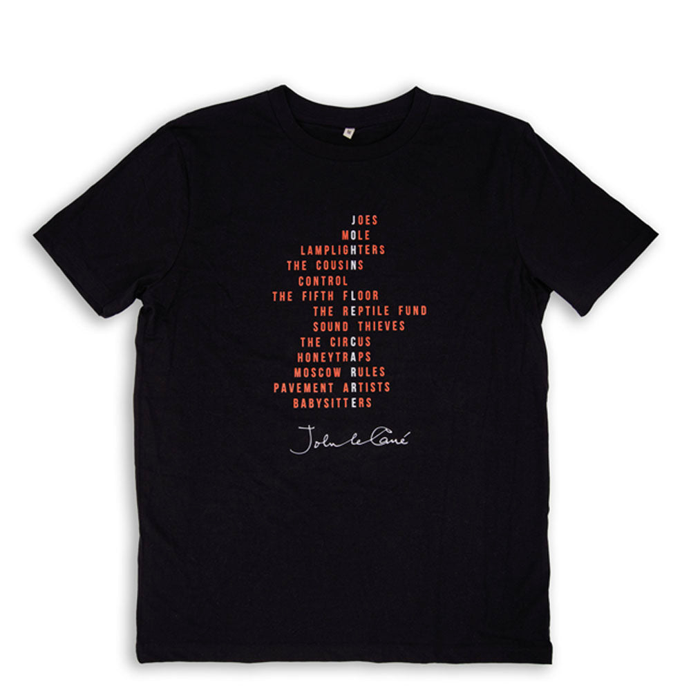 John le Carré Spy Terminology T-Shirt