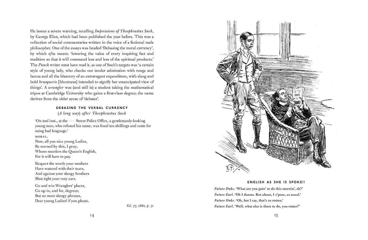 That's the Ticket for Soup! Victorian Views on Vocabulary as Told in the Pages of 'Punch'