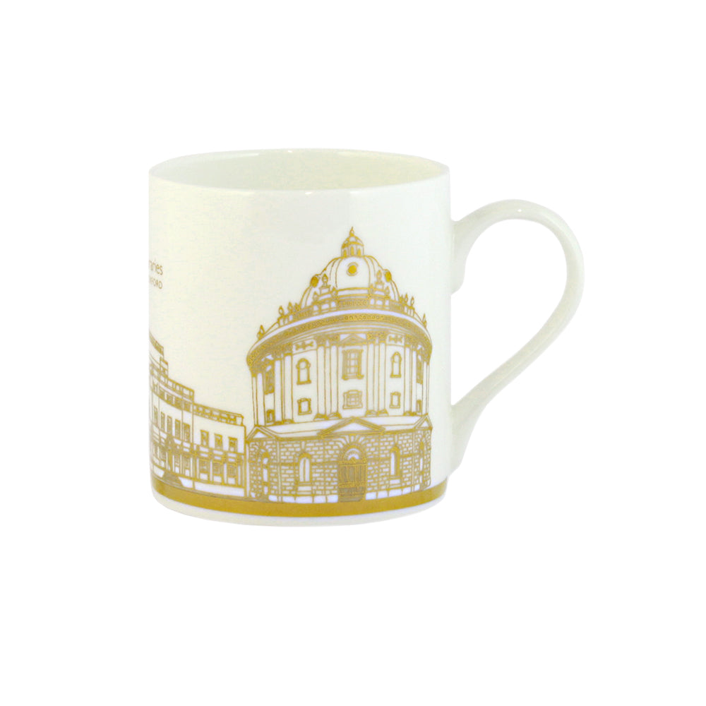 Gold Bodleian Illustration Mug