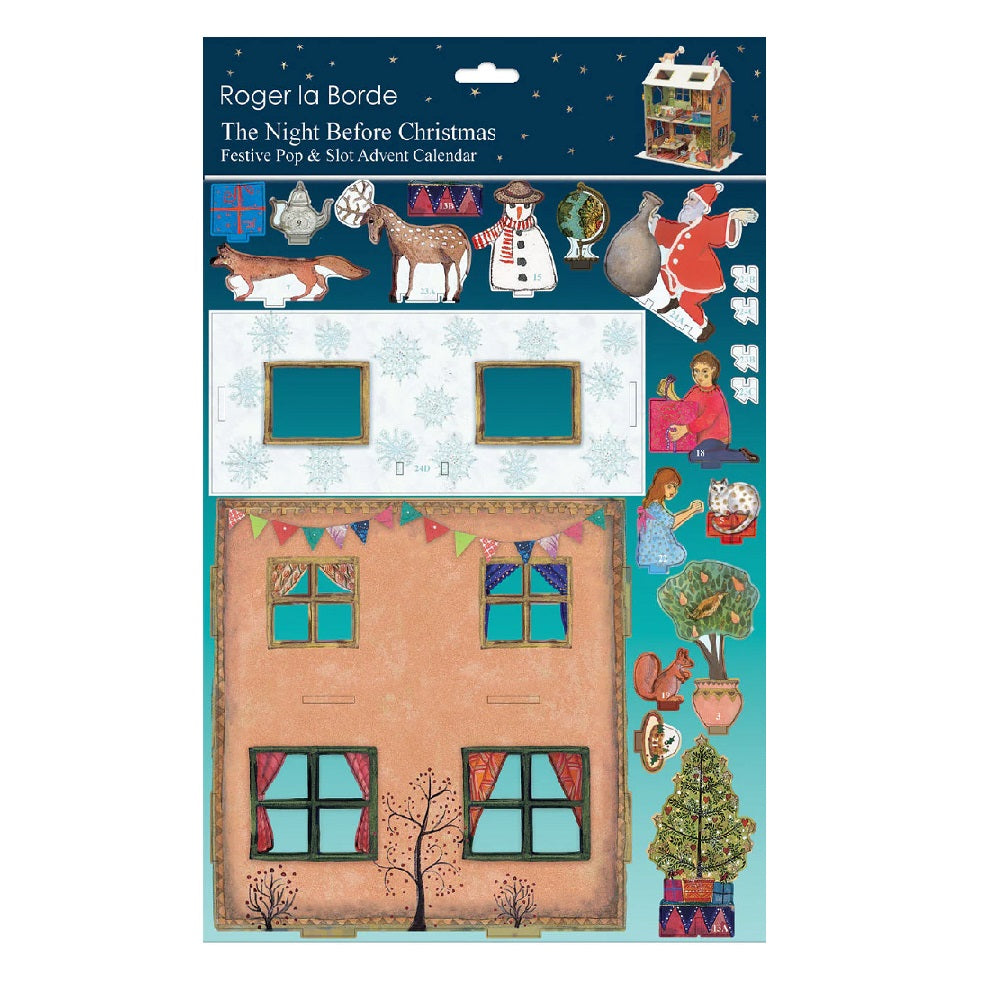 The Night Before Christmas Pop & Slot Advent Calendar