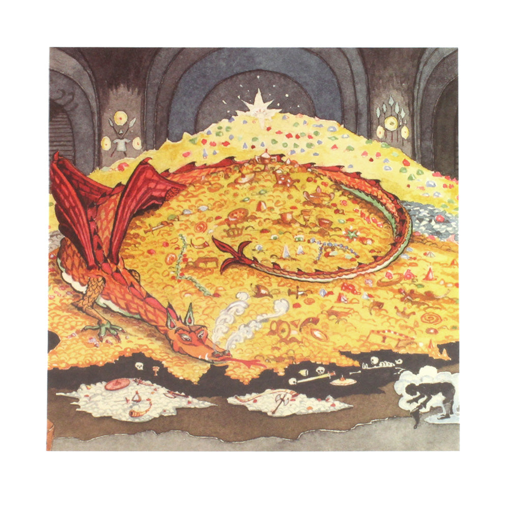 Conversation with Smaug Greetings card