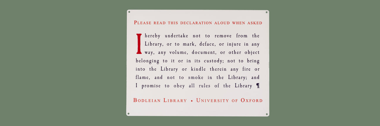 Bodleian Oath