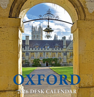 Oxford Small Desktop Calendar 2026