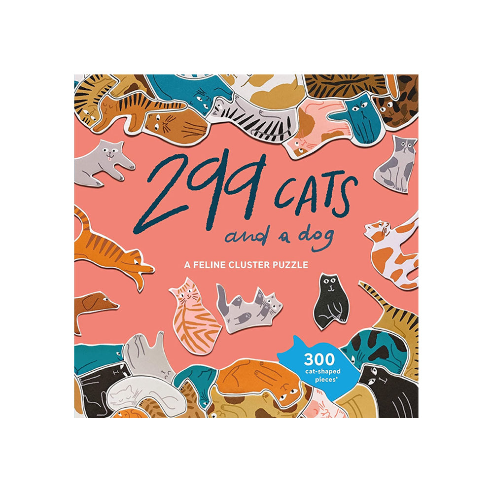 299 Cats and a Dog Jigsaw Puzzle