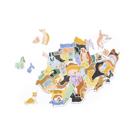 299 Dogs and a Cat Jigsaw Puzzle