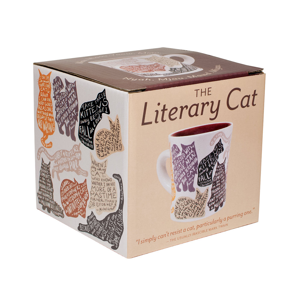 Literary Cat Mug