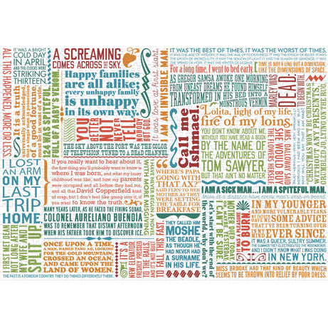 First Lines of Literature 1000 Jigsaw Puzzle