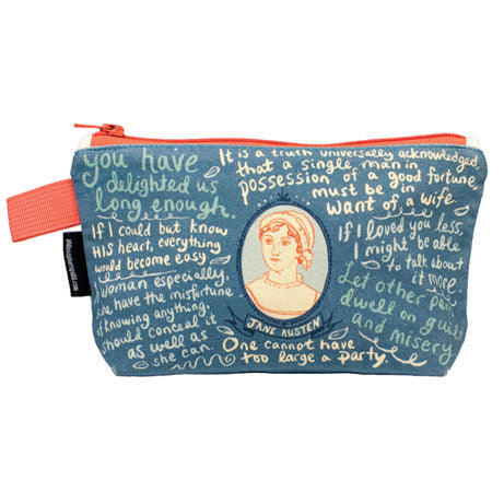 Jane Austen Pouch Bag