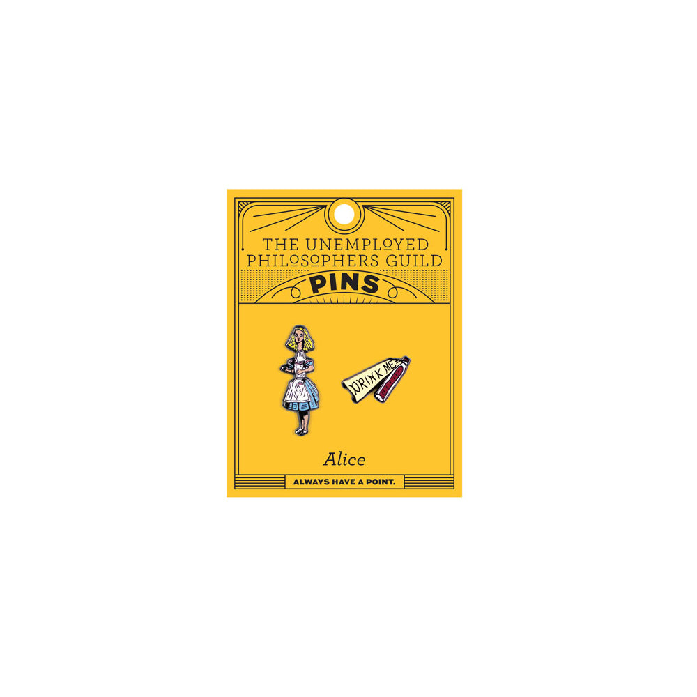Alice in Wonderland Set of 2 Pins