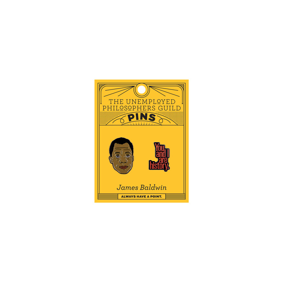 James Baldwin Set of 2 Pins