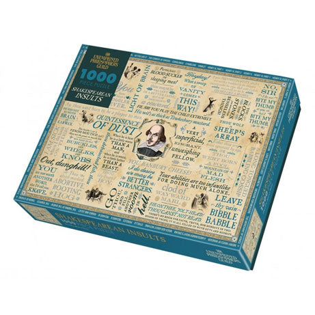 Shakespeare Insults 1000 Jigsaw Puzzle