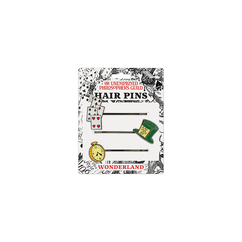 Alice in Wonderland Set of Hair Pins