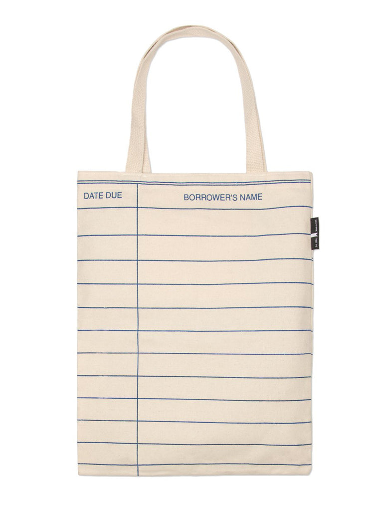 Library Card Tote