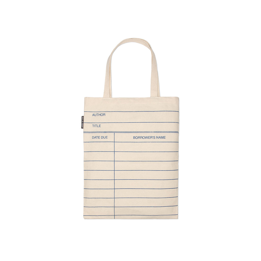 Library Card Tote
