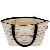 Library Card Zipped Tote Bag