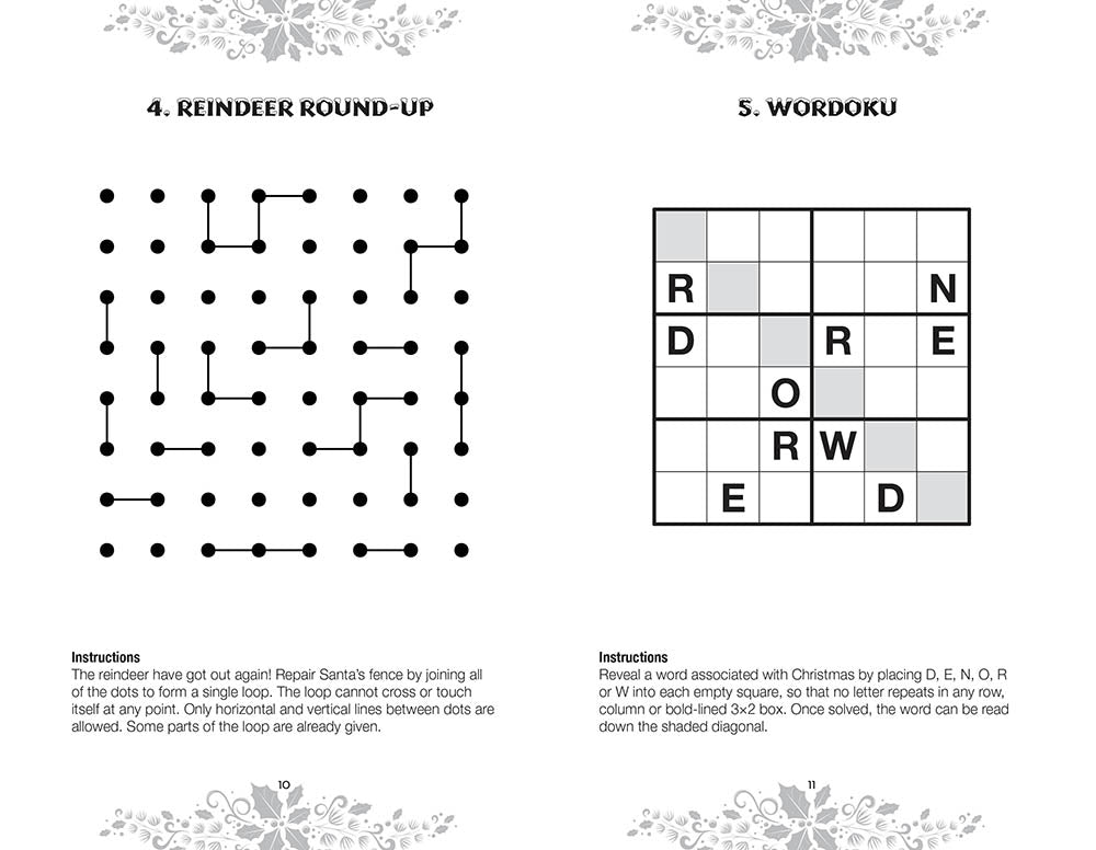 The Christmas Puzzle Book