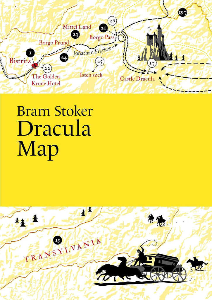 Bram Stoker Dracula Map