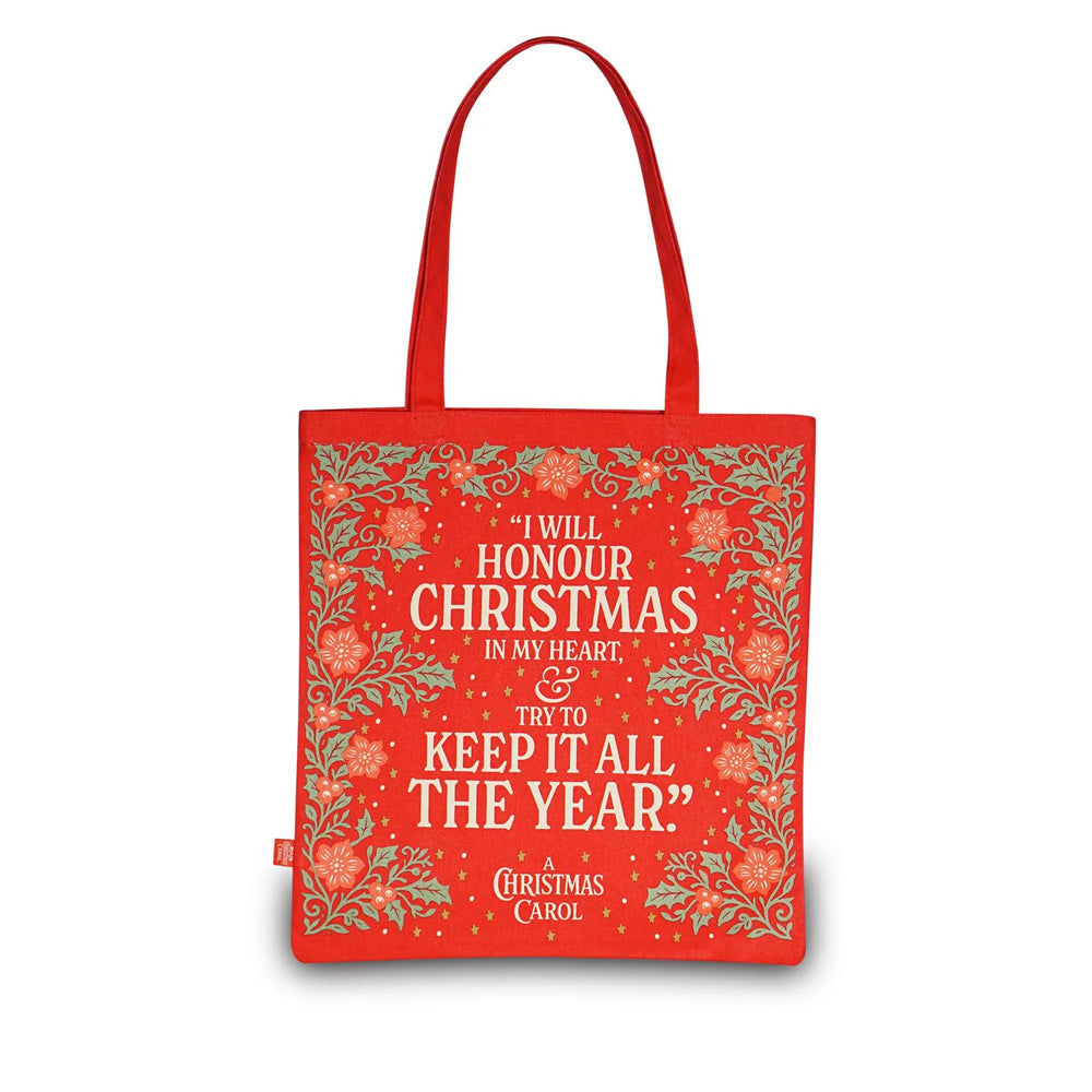 A Christmas Carol Recycled Cotton Tote Bag