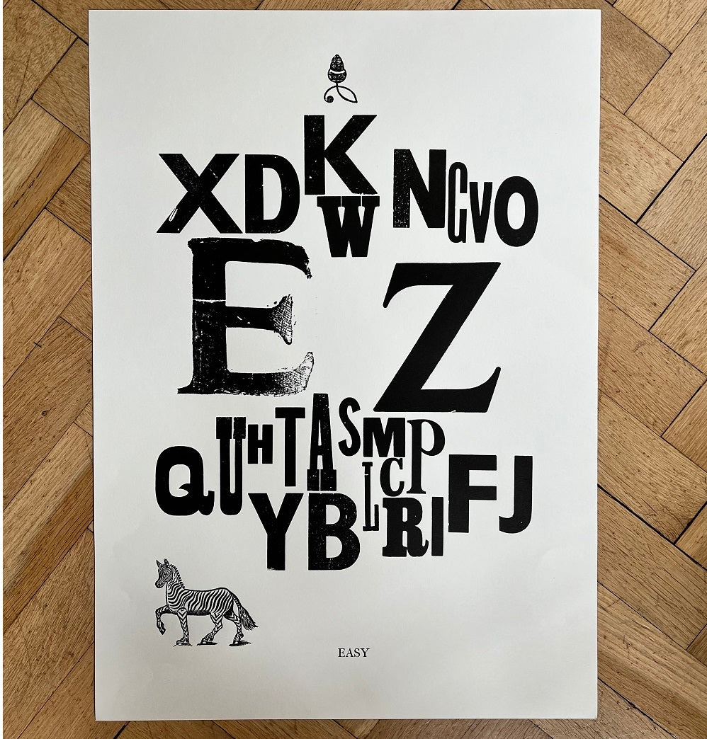 E-Z Limited Edition Print by Stanley Donwood