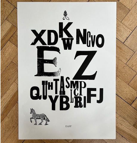 E-Z Limited Edition Print by Stanley Donwood