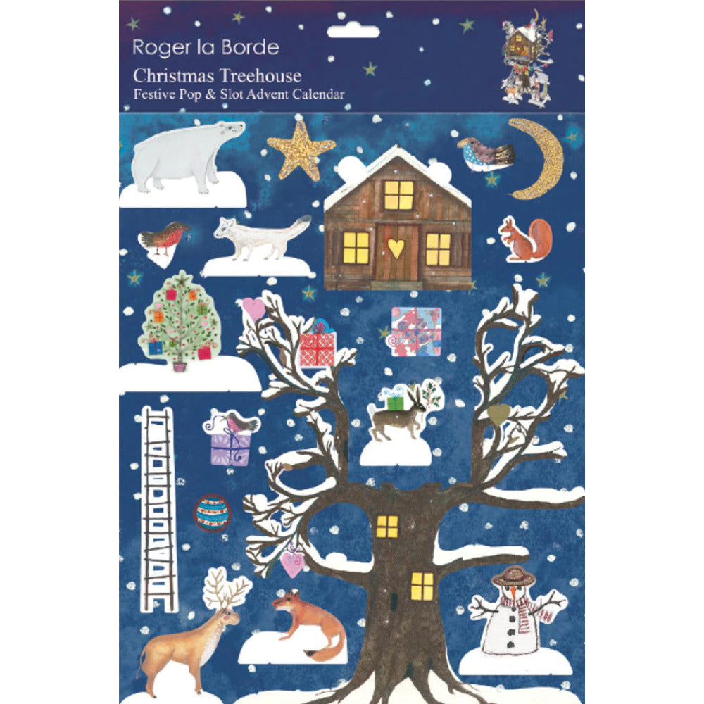 Treehouse Pop & Slot Advent Calendar