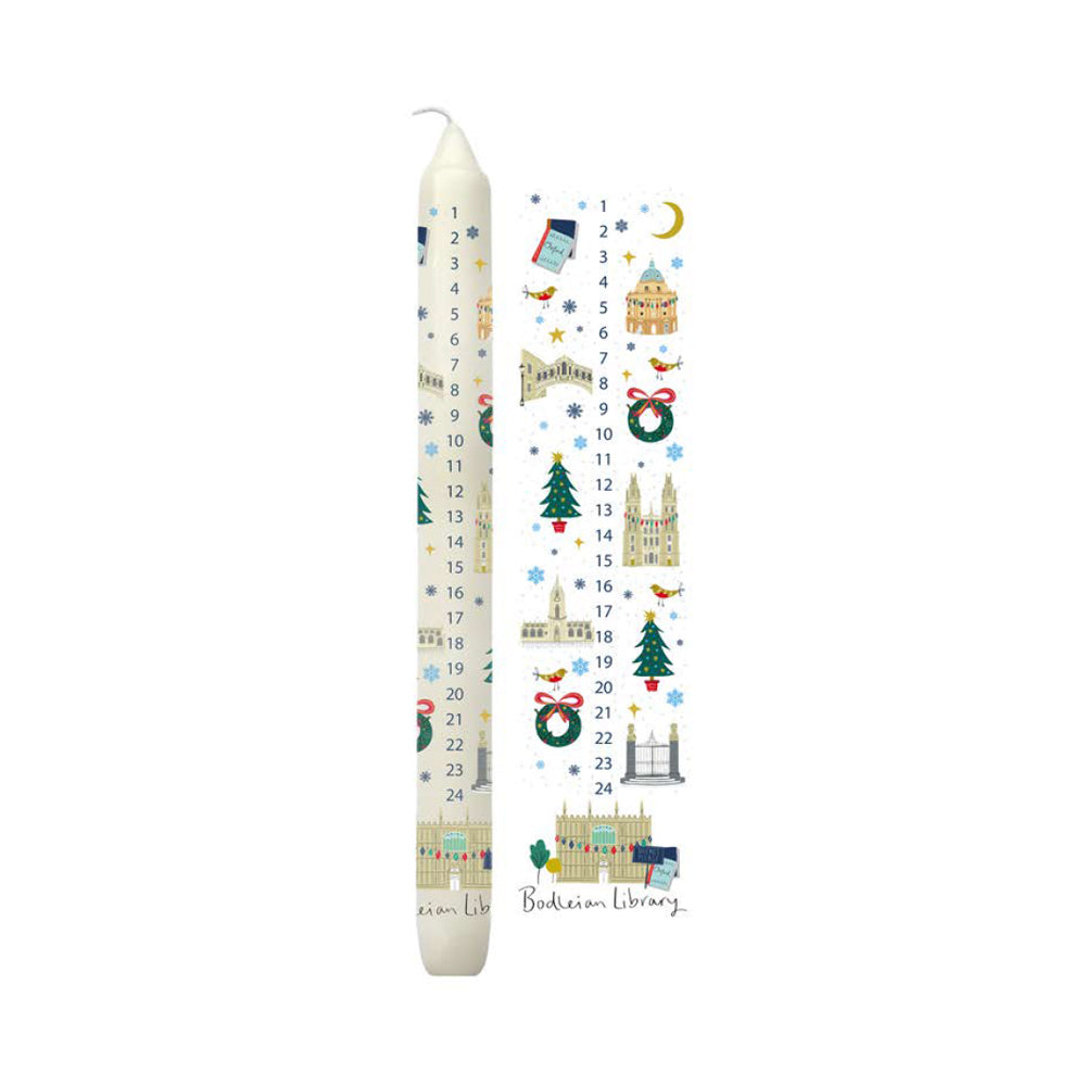 Festive Bodleian Advent Candle – Bodleian Libraries