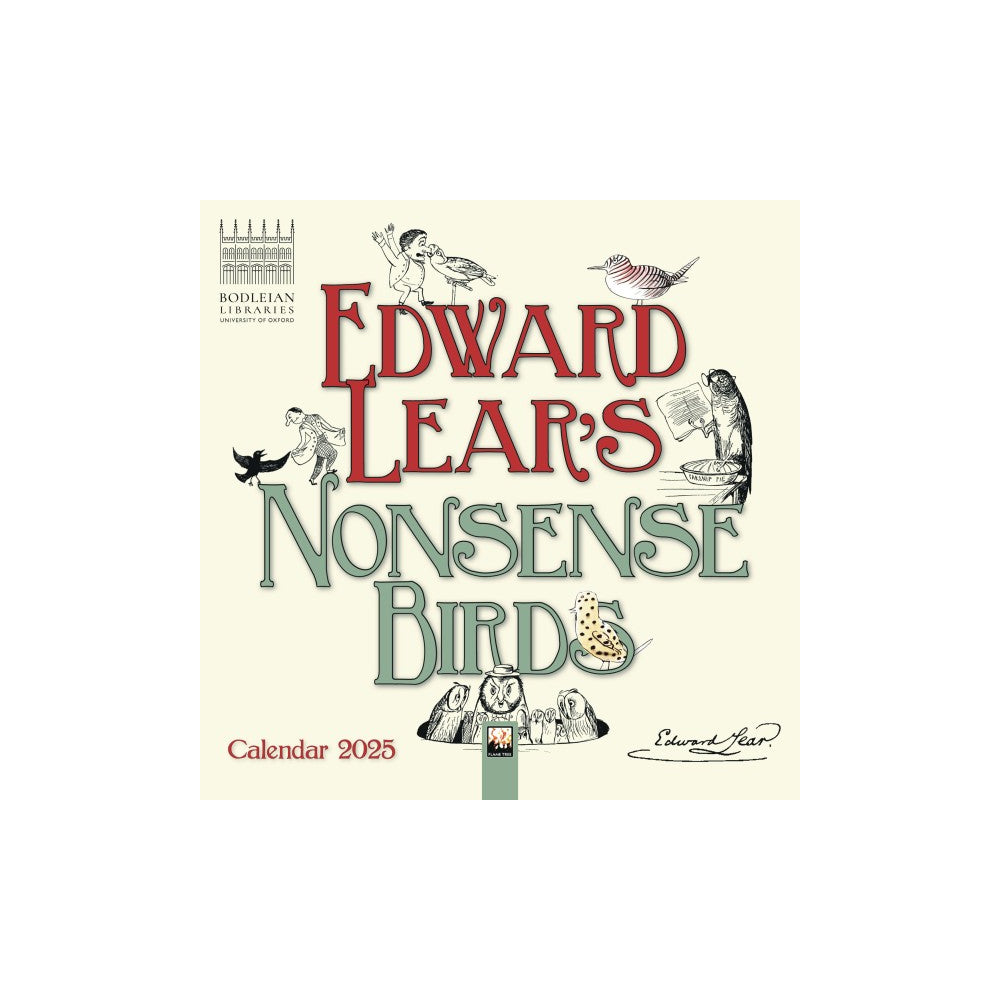 Edward Lear's Birds Mini Wall Calendar 2025