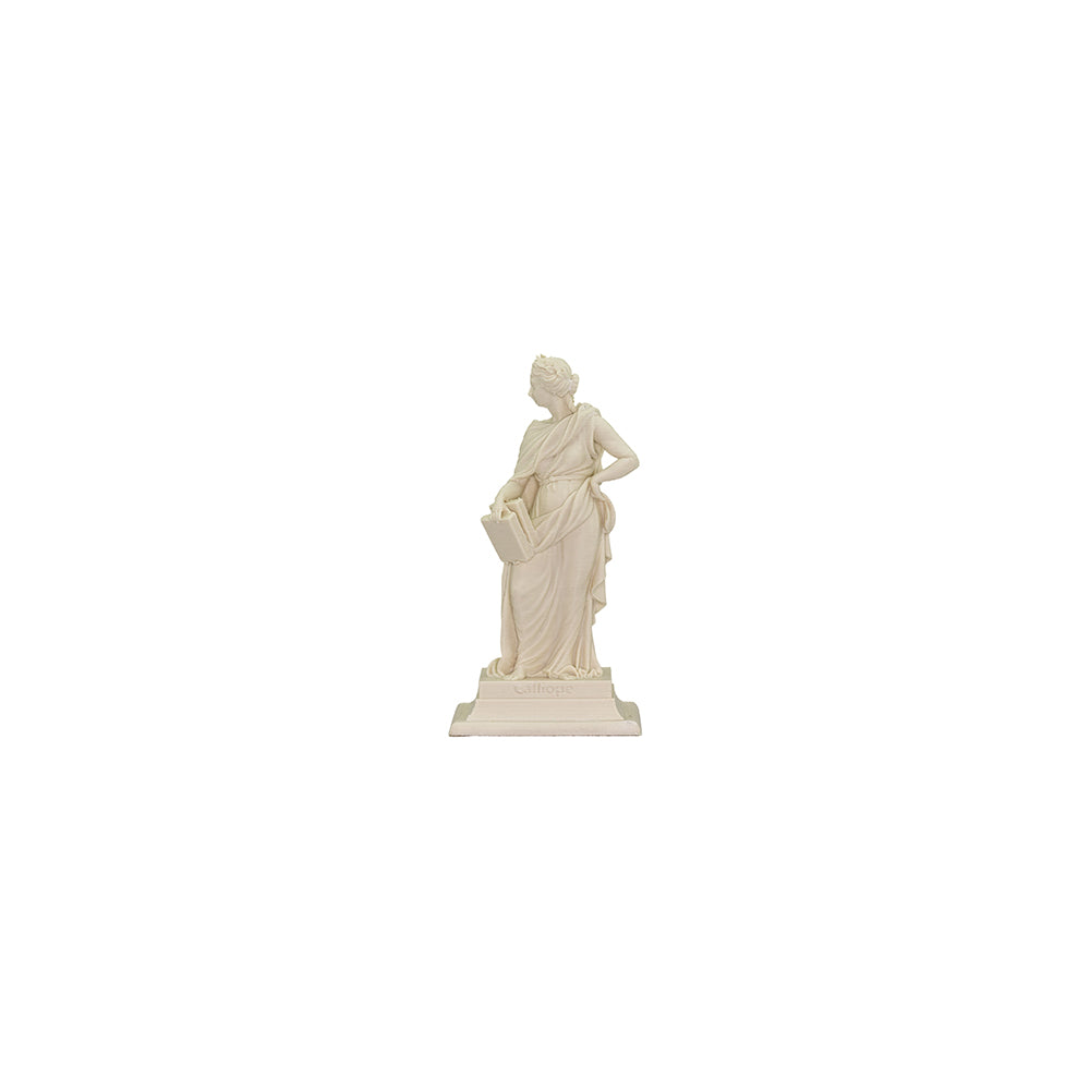 Calliope, Greek Goddess of Epic Poetry, small statuette model