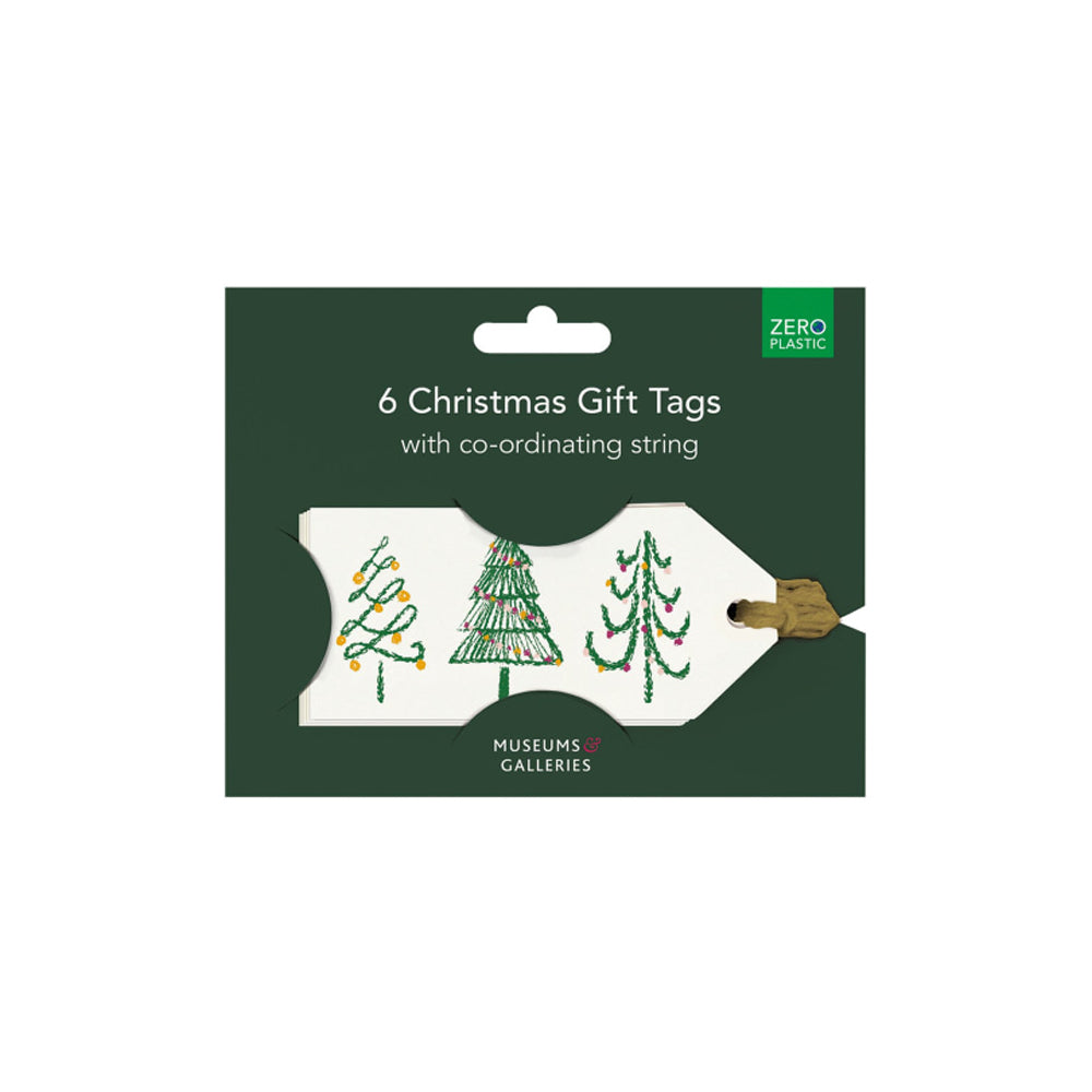 Festive Trees Gift Tags