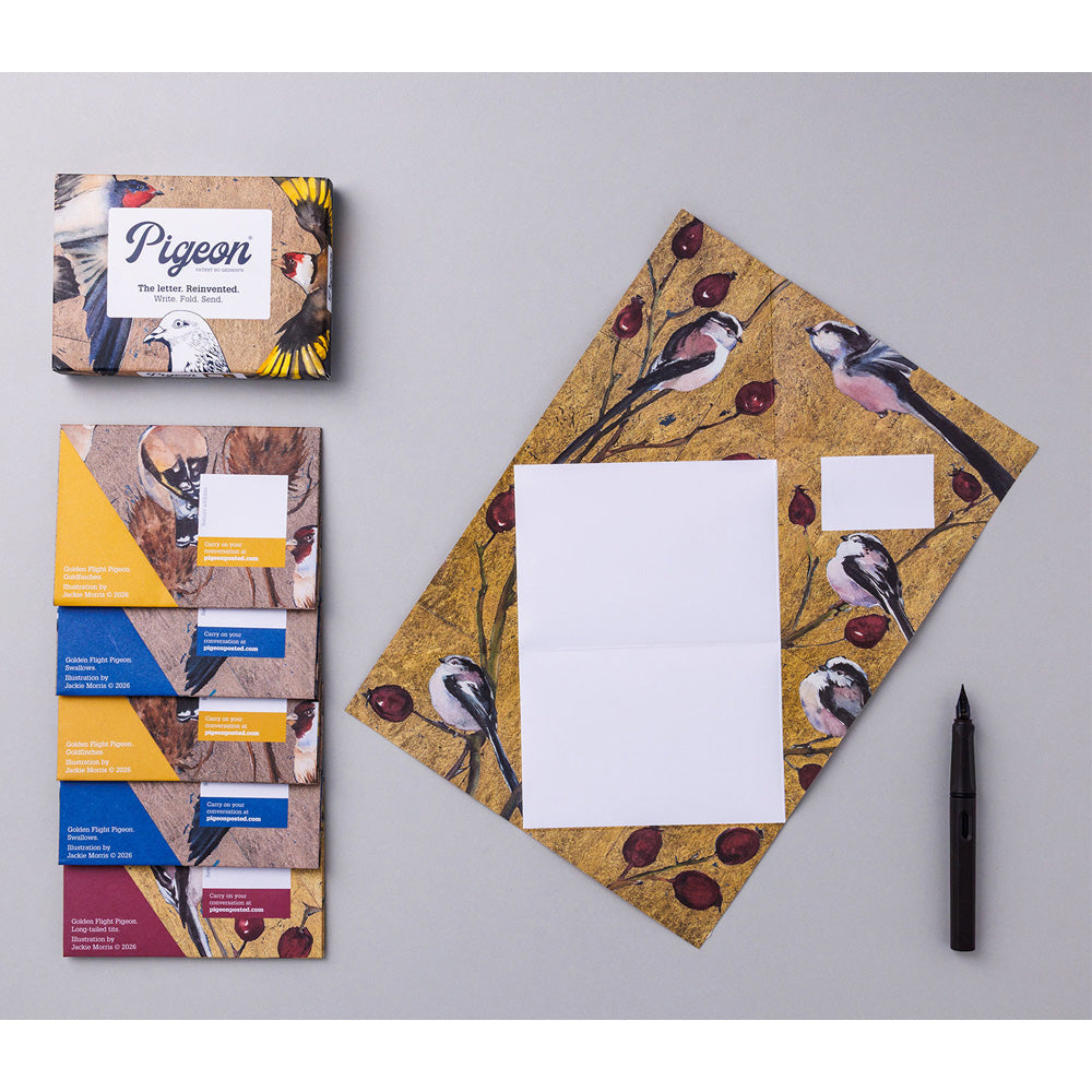 Golden Flight Letter Writing Set