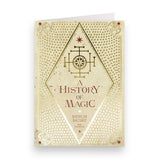 A History of Magic Foiled Notecard