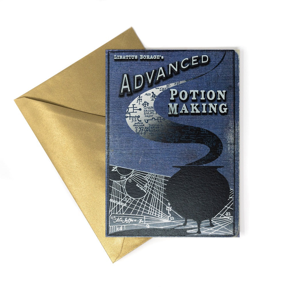 Advanced Potions Foiled Notecard