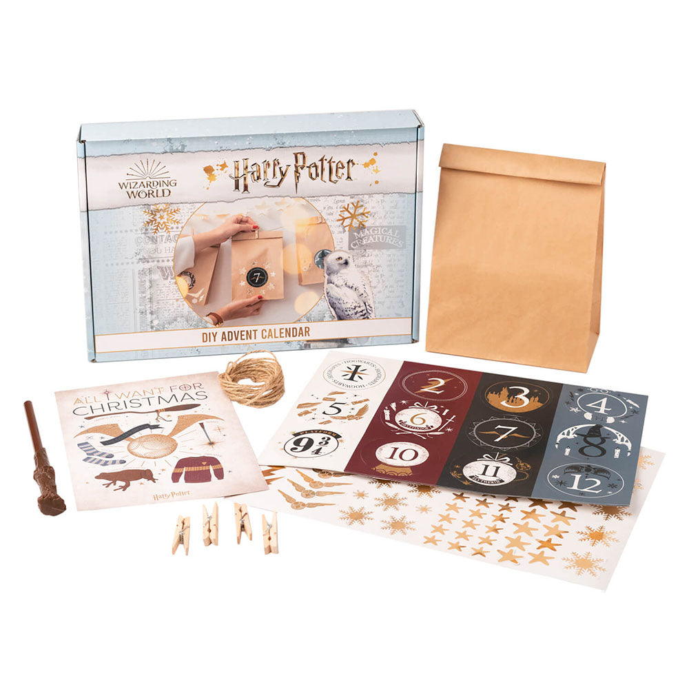 Harry Potter Christmas at Hogwarts DIY Advent Calendar