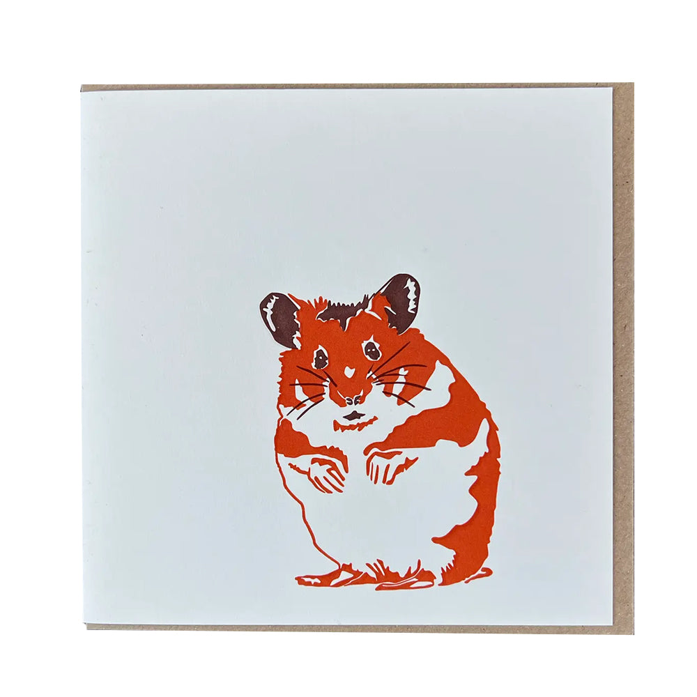 Hamster Greetings Card